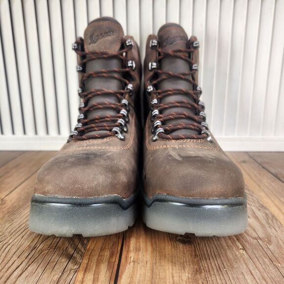 Danner IronSoft 14733 Mens 9 D Brown Leather 6" Waterproof Safety Toe Work Boots - Picture 3 of 12